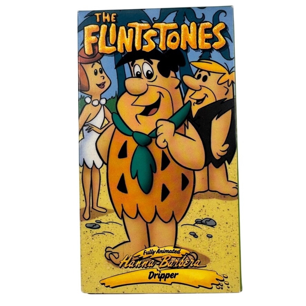 The Flintstones Dripper VHS 1989 Kids Klassics Hanna-Barbera Animated K6041 NTSC